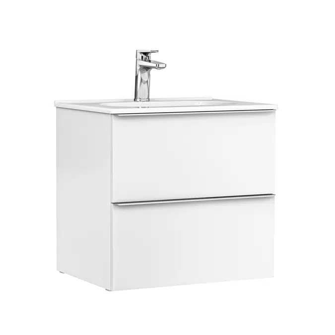 SHONA 2DR Set 60 cm White Matt