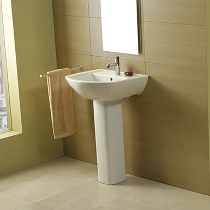 Smart round Wash-basin 600x480 mm.