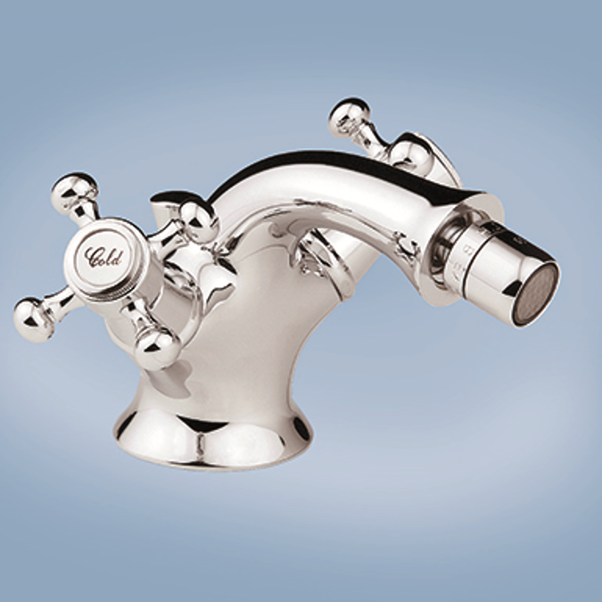 Grecia Bidet mixer with pop-up waste