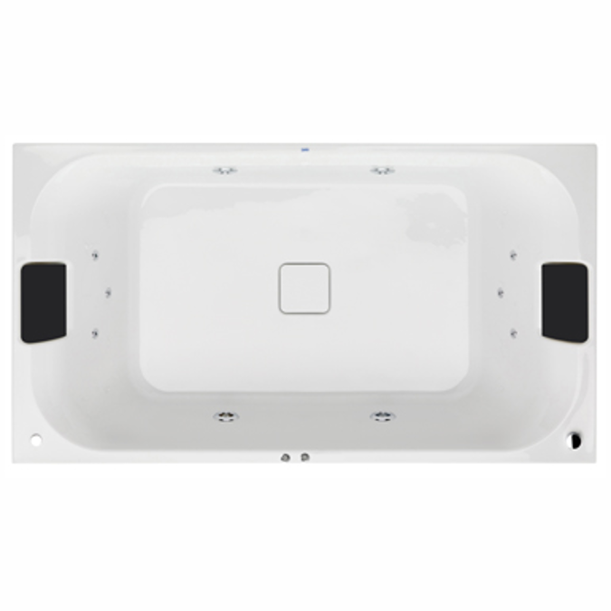 BIM objects Free download! Flex Center Hydromassage bath water