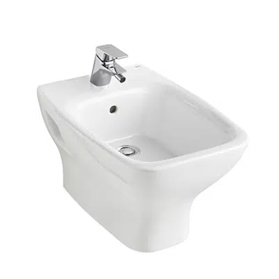 Image pour Street Square Wall hung bidet 530x350 mm.