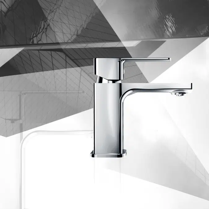 CUBO Single lever basin mixer