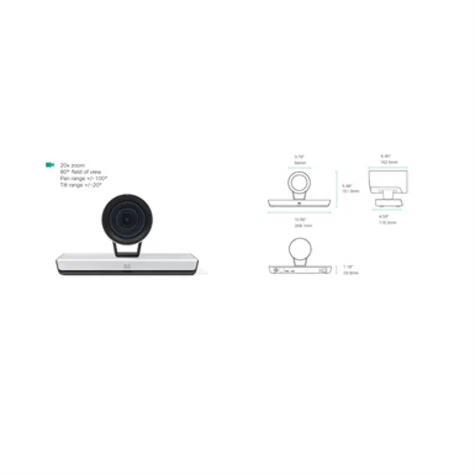 TelePresence, Precision 60 Cameras