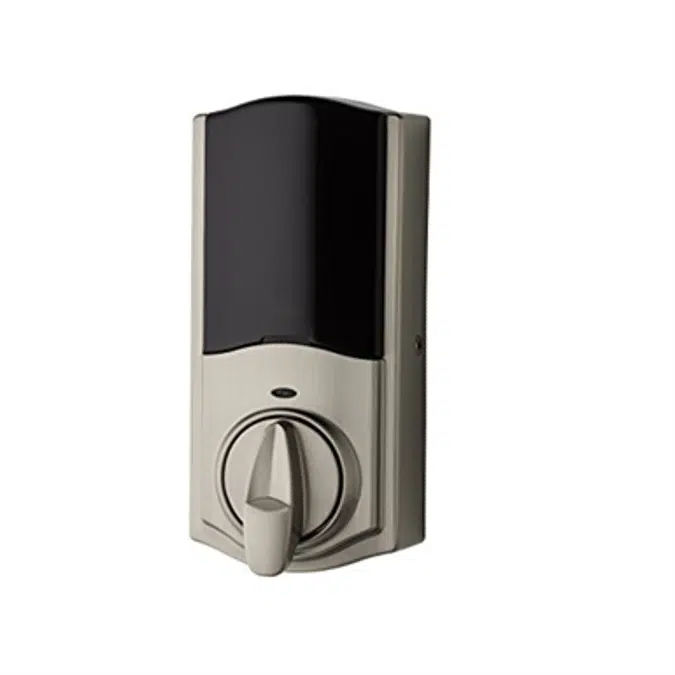 Kwikset - Kevo 99250-202 Kevo 2nd Gen Bluetooth Touch-to-Open Smart Keyless Entry Electronic Deadbolt Door Lock Featuring SmartKey Security, Satin Nickel