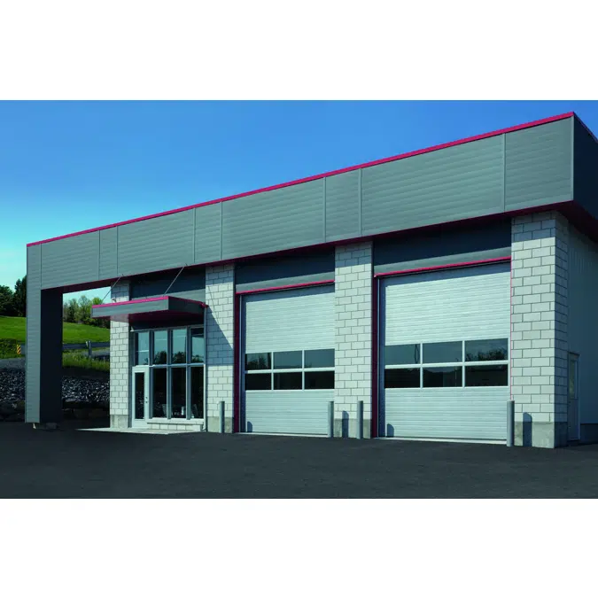 G-5000, G-5138 and G-5200 Steel Polyurethane-Injected Sectional Overhead Garage Door