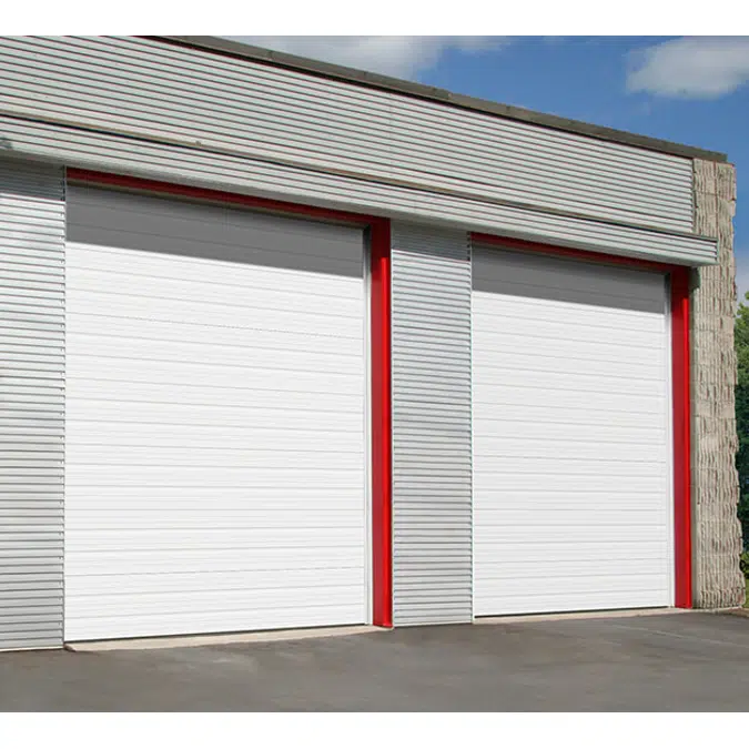 S-24 & SN-24, Steel Pan Sectional Overhead Garage Door