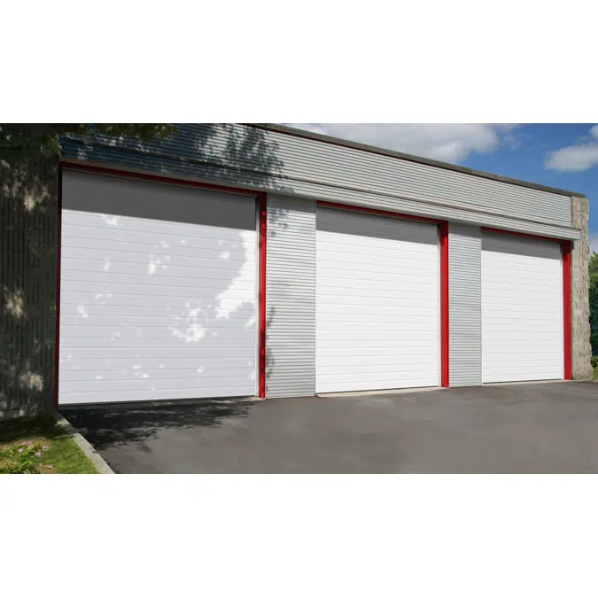 S-24 & SN-24, Steel Pan Sectional Overhead Garage Door