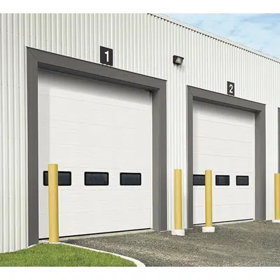 kuva kohteelle SSG, Steel Polystyrene Sandwich Sectional Overhead Garage Door