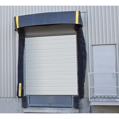 画像 SSI-24 & SSI-25, Steel Polystyrene Sandwich Sectional Overhead Garage Door