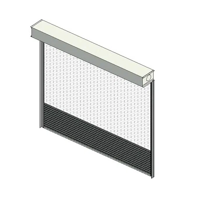 Viriyalohakij Rolling Shutters Grilled+Single Metal PM-02