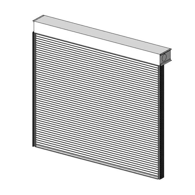 Viriyalohakij Rolling Shutters Aluminium Insulator Slat VAL-77