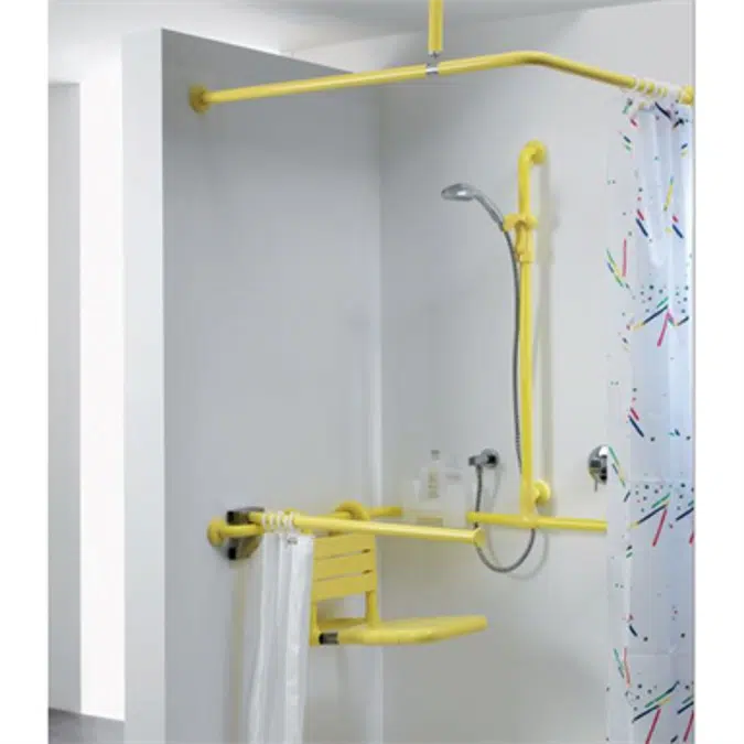 Shower curtain rod