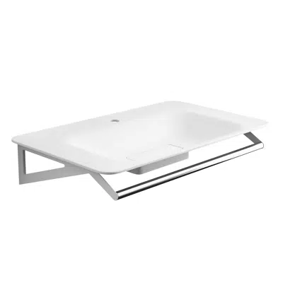 kép a termékről - Acrylic Stone Sink With Stainless Steel Hand Pull  B46CMM17