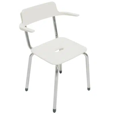 obraz dla hug seat with backrest and armrest - G12JDS04