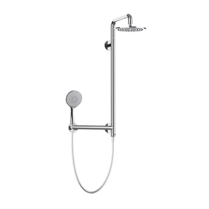 L-shaped safe shower column - H51GJR03