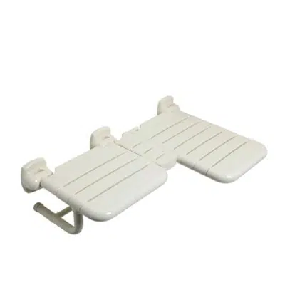 Image for L-shaped double folding seat - G02JDR29