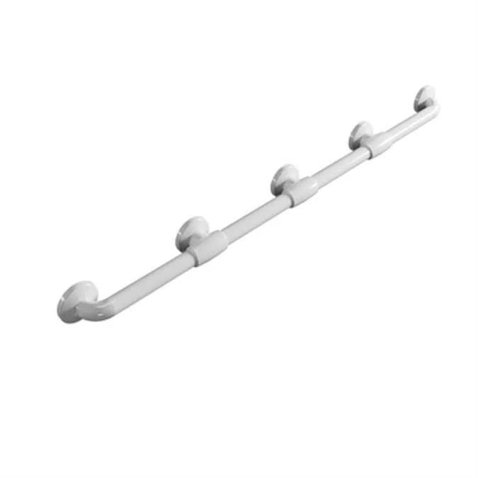 Grab bar bariatric 5 flanges - G02JAS18