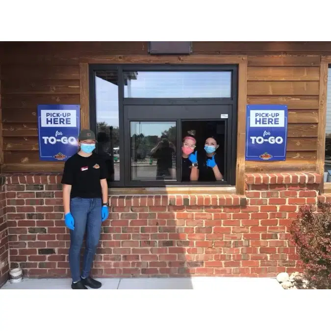 275 Single Panel Sliding Transaction Window