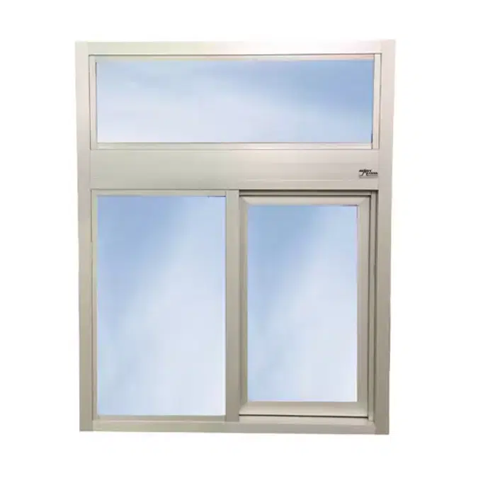 600 Single Panel Sliding Transaction Window