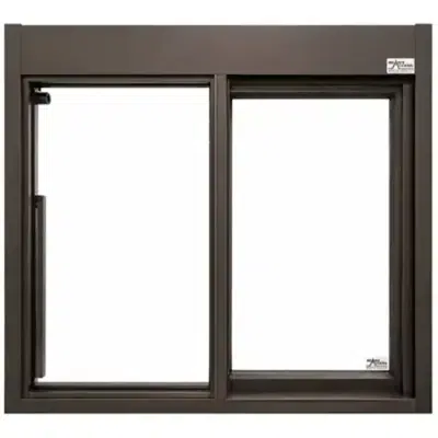 bild för 600 Single Panel Sliding Transaction Window