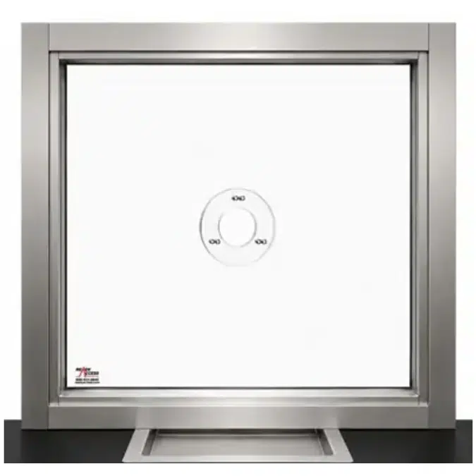 503/603 Bullet Resistant Ticket/Teller/Cashier Window with Deal Tray Shelf