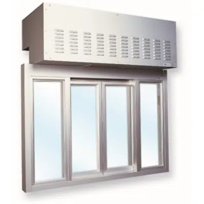 Image for 131 Bi-Parting Pass Thru Window with Heated Air Curtain