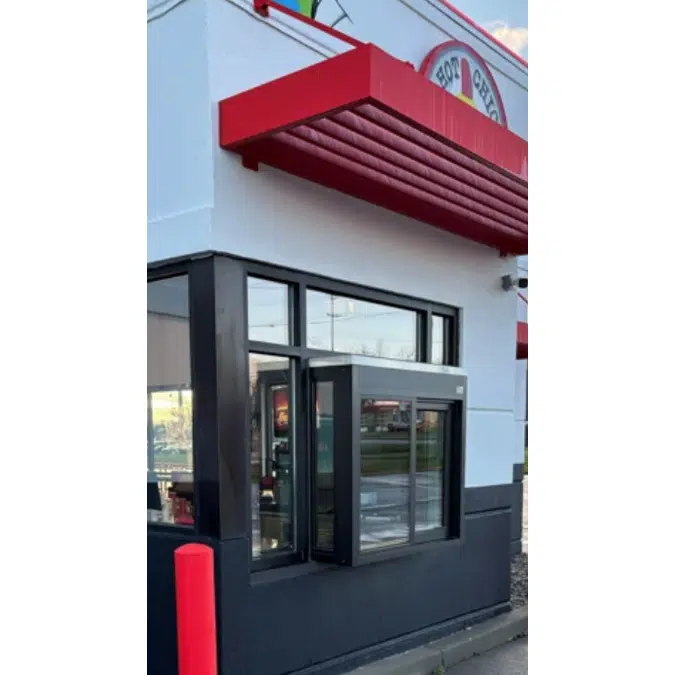 602 Bump Out Drive Thru Window (No Service Drawer)