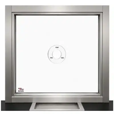 503 Bullet Resistant Ticket/Teller/Cashier Window with Drop-In-Counter Deal Tray图像
