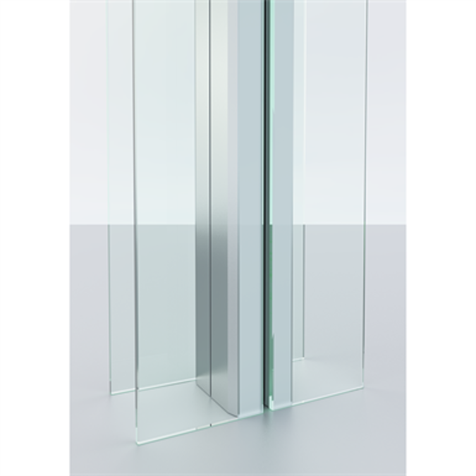 Lindner Life Freeze 137 | Glass partition with flush-mounted bonded glazing