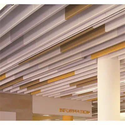 LMD-L 601 | Metal Baffle Ceiling, suspended图像