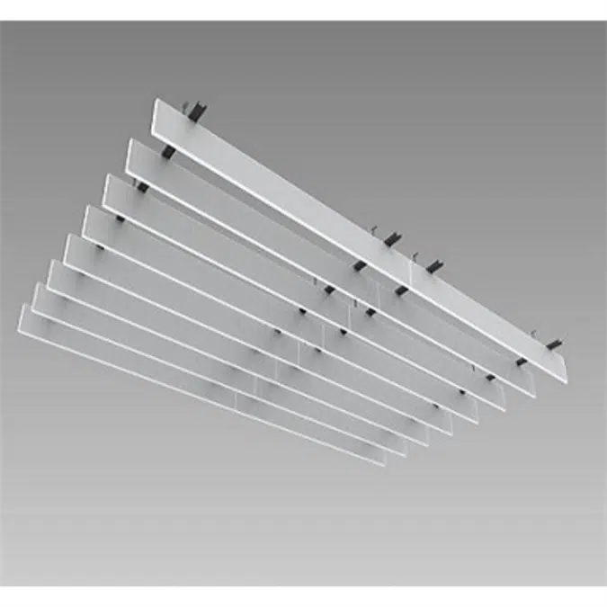 LMD-L 601 | Metal Baffle Ceiling, suspended