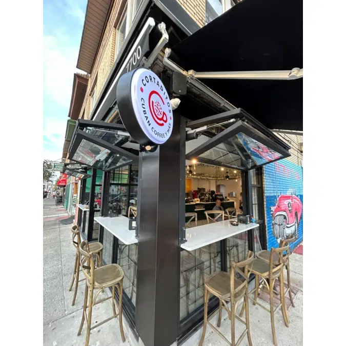 Bi-Fold Electric Window System