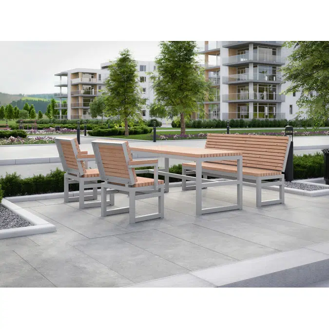 TAURUS Sofa 4-pers med armlæn