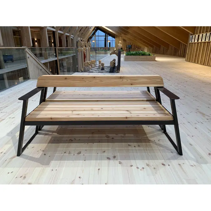 LEPUS Sofa 3-pers med armlæn