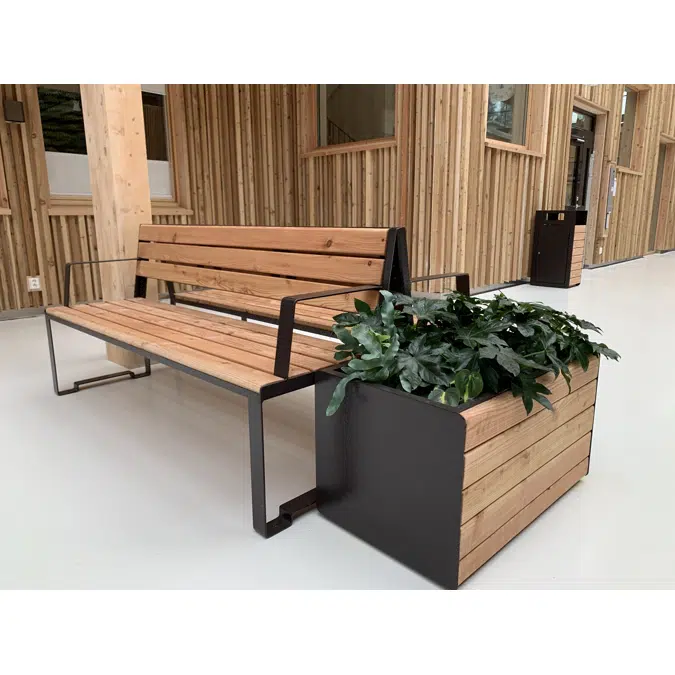 TUCANA Plantekasse rektangel