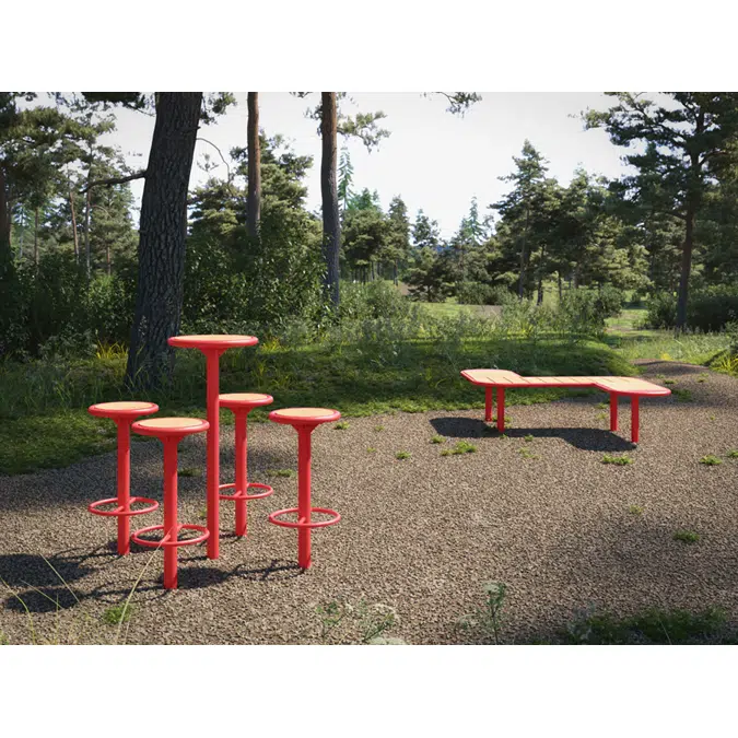 CIRCINUS Bænk U-form