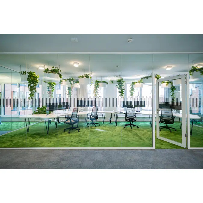 Lehnertwand Vista partition glass wall