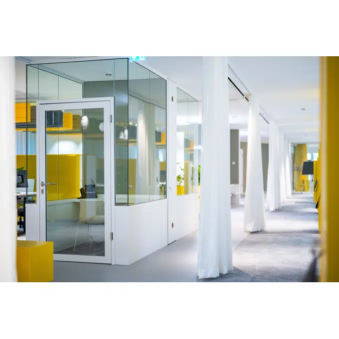 Lehnertwand Vista partition glass wall