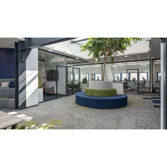 Lehnertwand Vista partition glass wall