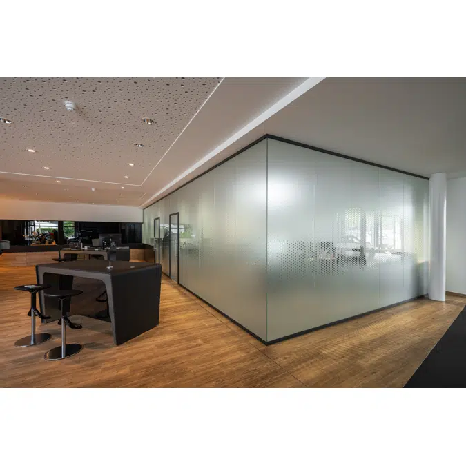 Lehnertwand Vista partition glass wall