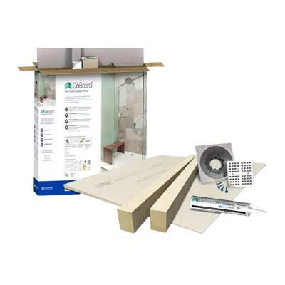 kép a termékről - GoBoard Shower Pan Kit