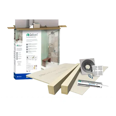 Image for GoBoard Shower Pan Kit