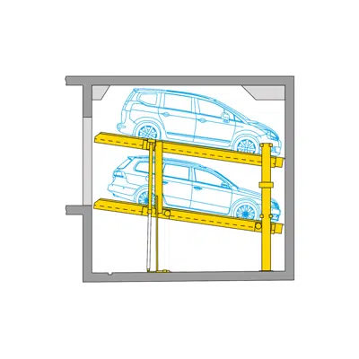 Image for WÖHR PARKLIFT 405 - 170 - 290 - 2,0 t - Platform Width 230-300/460-540