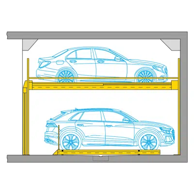 imagen para COMBILIFT 552 - 155 - 330 - 2,0 t - Platform Width 230 -300