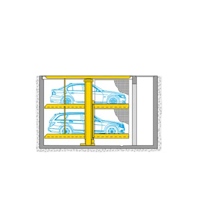 изображение для WÖHR PARKLIFT 462 - 385 - 425 - 2,0 t - Platform Width 230-270/ 460-540