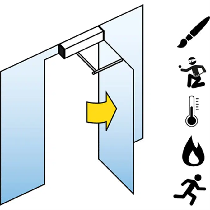 Automatismo per porta a battente (Antincendio) FD 20-F