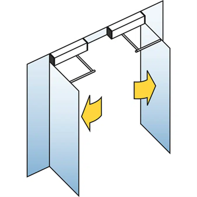 Automatismo per porta a battente FD 20