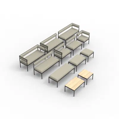 Image pour FENCE Modular Sofa