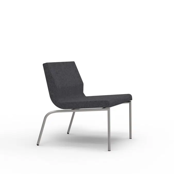 EMA L4 lägre fåtölj, Loungestolen