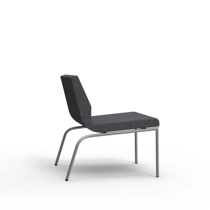 EMA L4 lägre fåtölj, Loungestolen